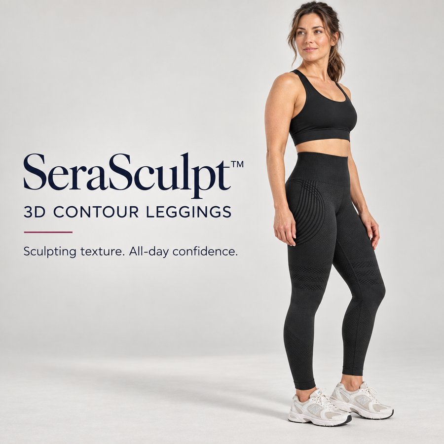 SeraSculpt™ 3D Contour Leggings
