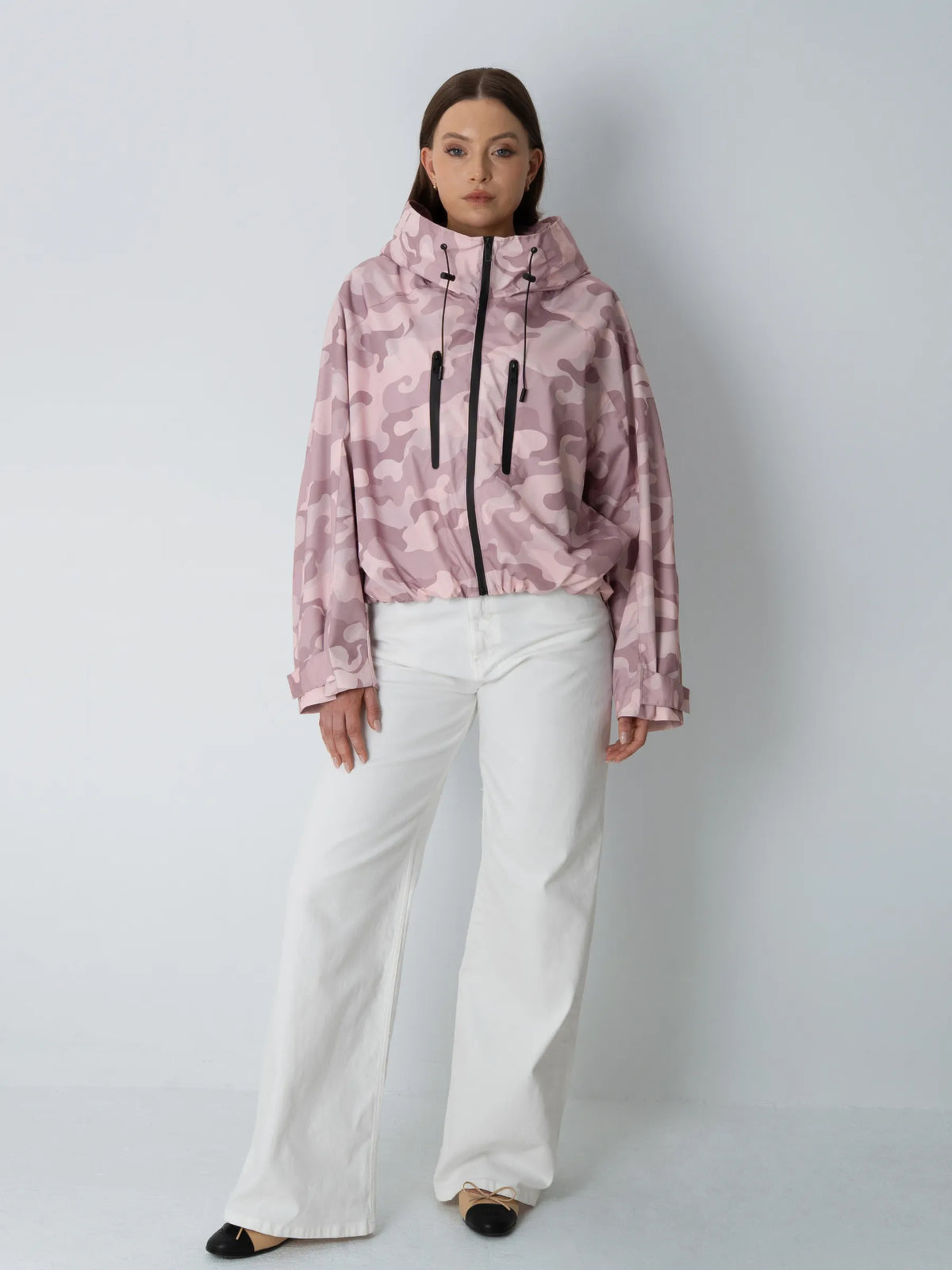 STM-TEX™ korte oversized regenjas, één maat - Stay Puffit