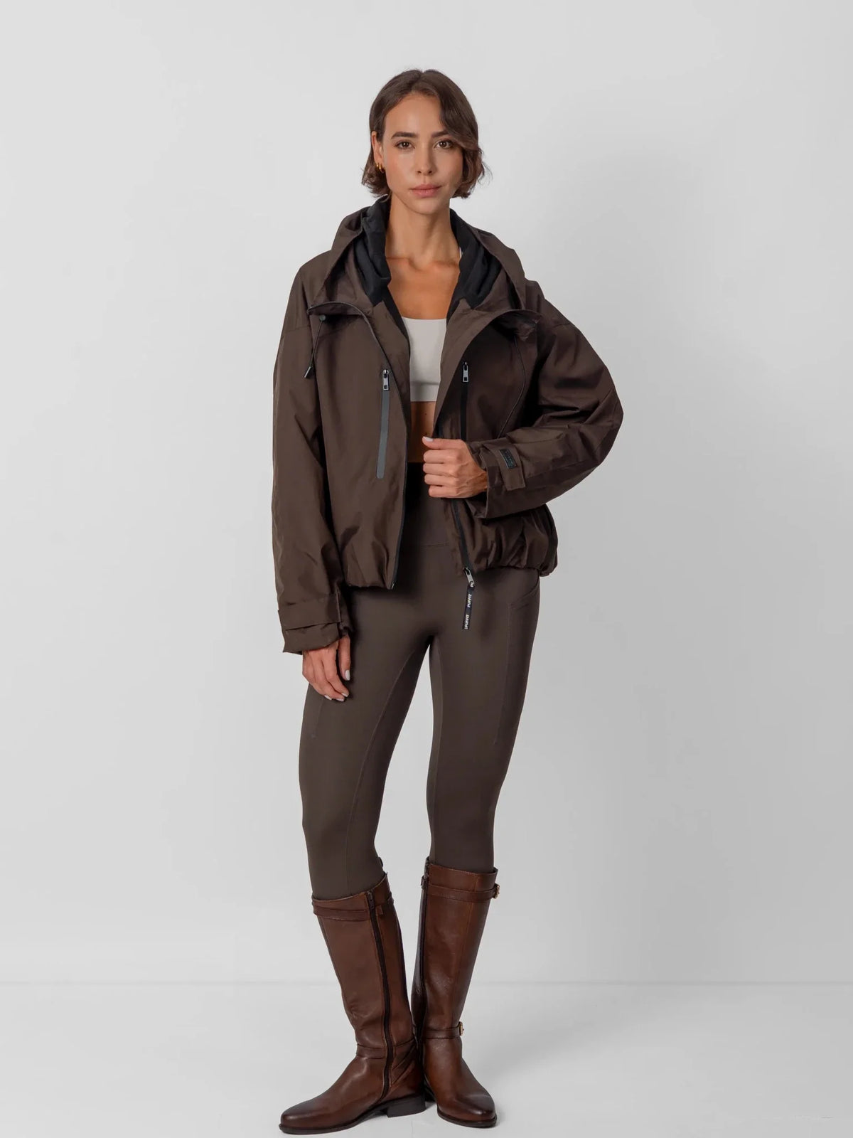 STM-TEX™ korte oversized regenjas, één maat - Stay Puffit
