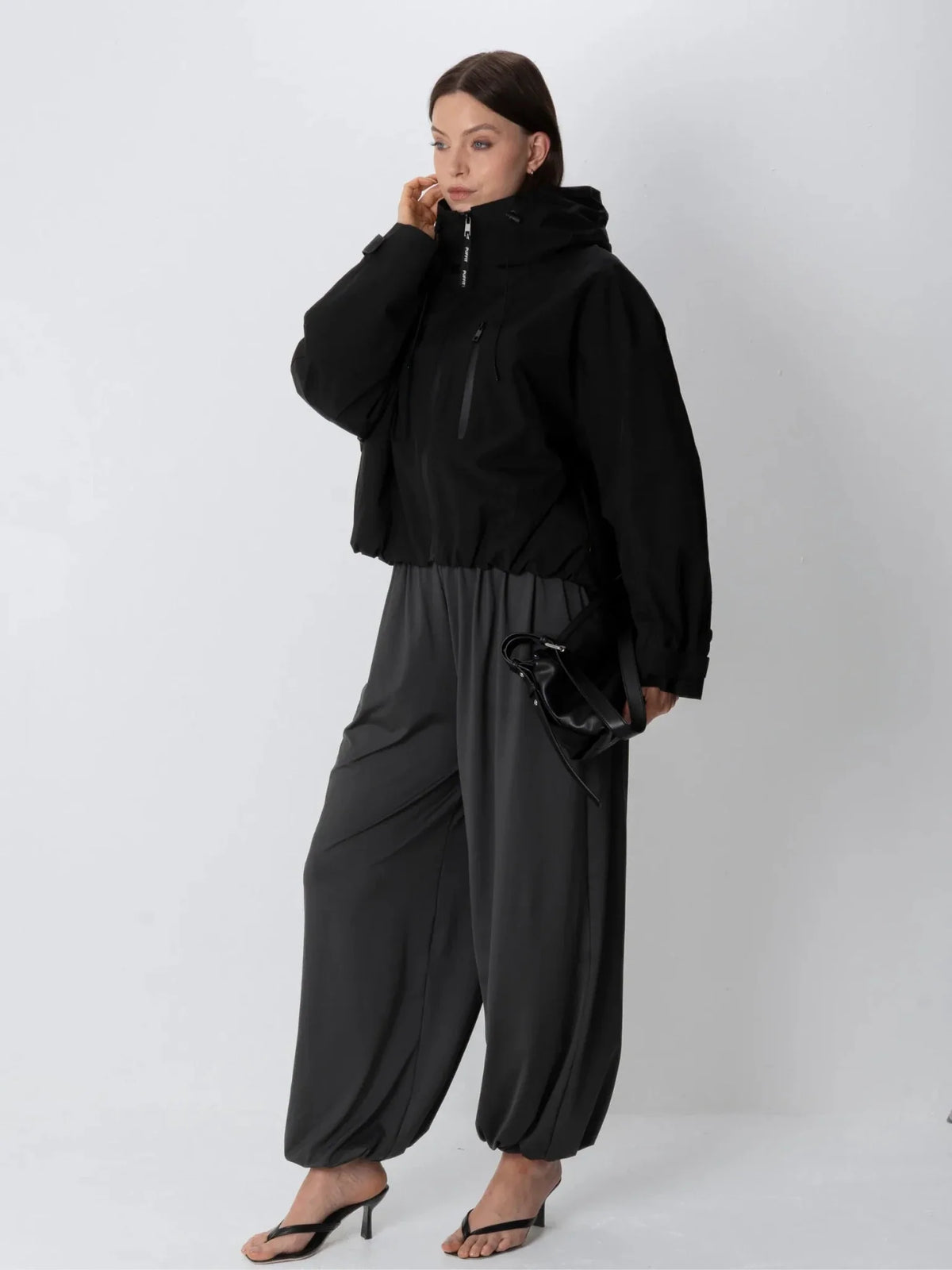 STM-TEX™ korte oversized regenjas, één maat - Stay Puffit