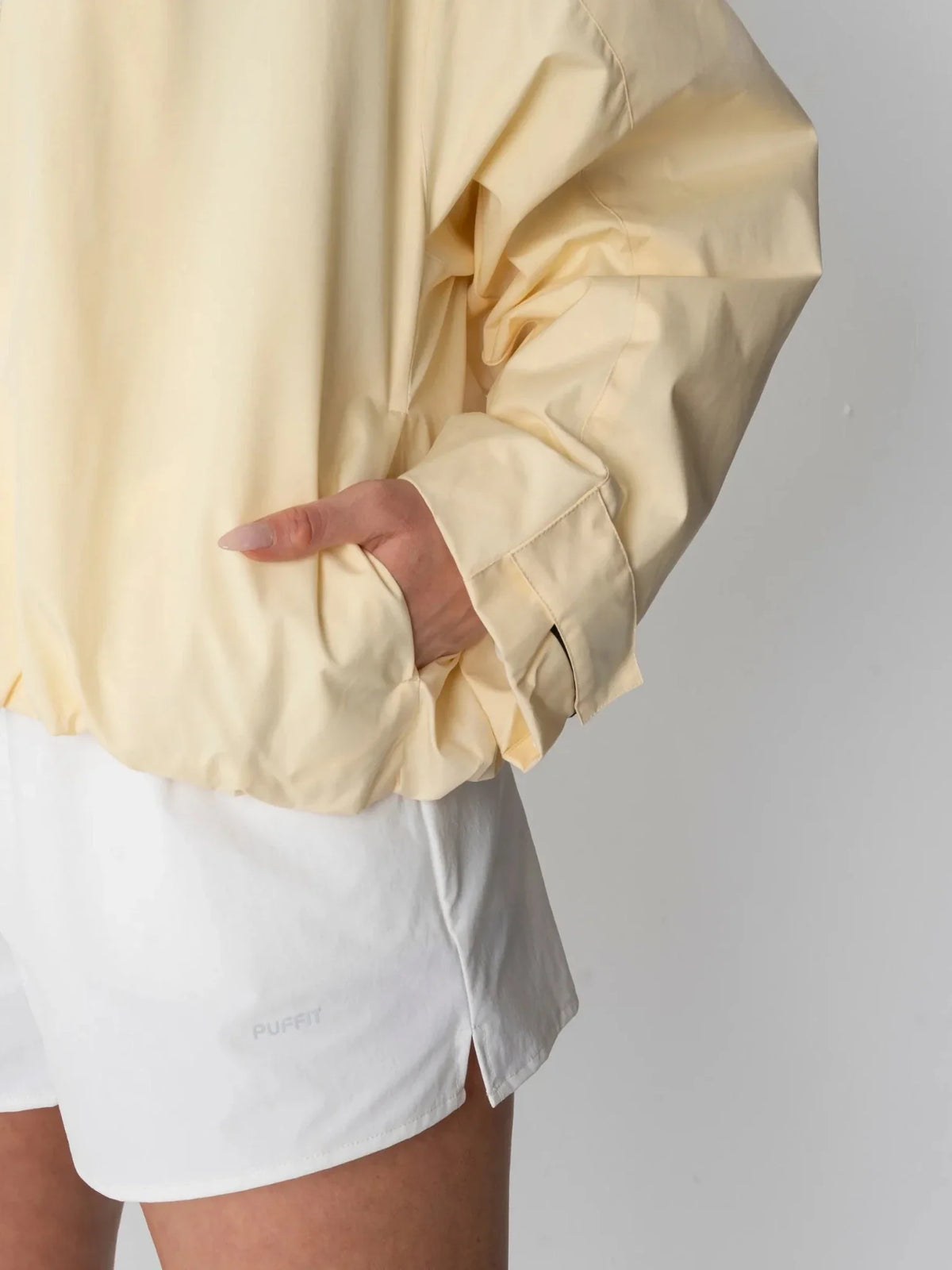 STM-TEX™ korte oversized regenjas, één maat - Stay Puffit