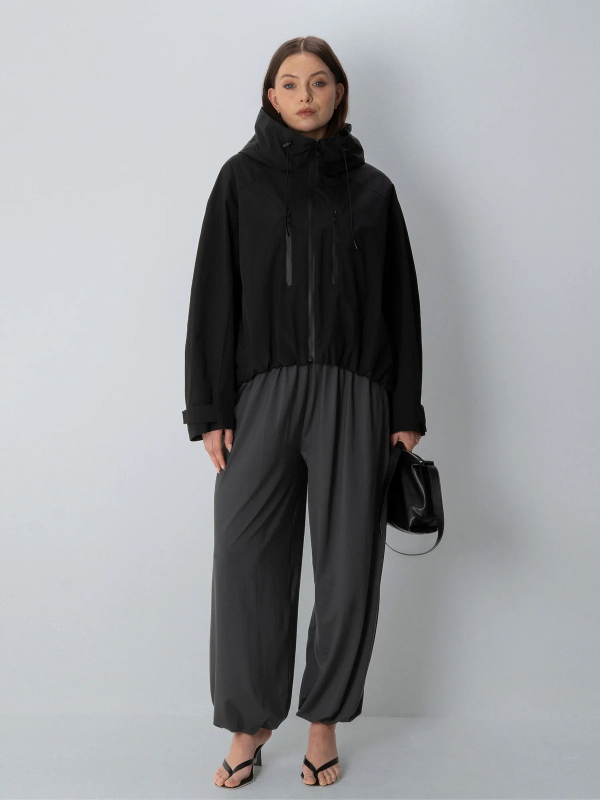 STM-TEX™ korte oversized regenjas, één maat - Stay Puffit