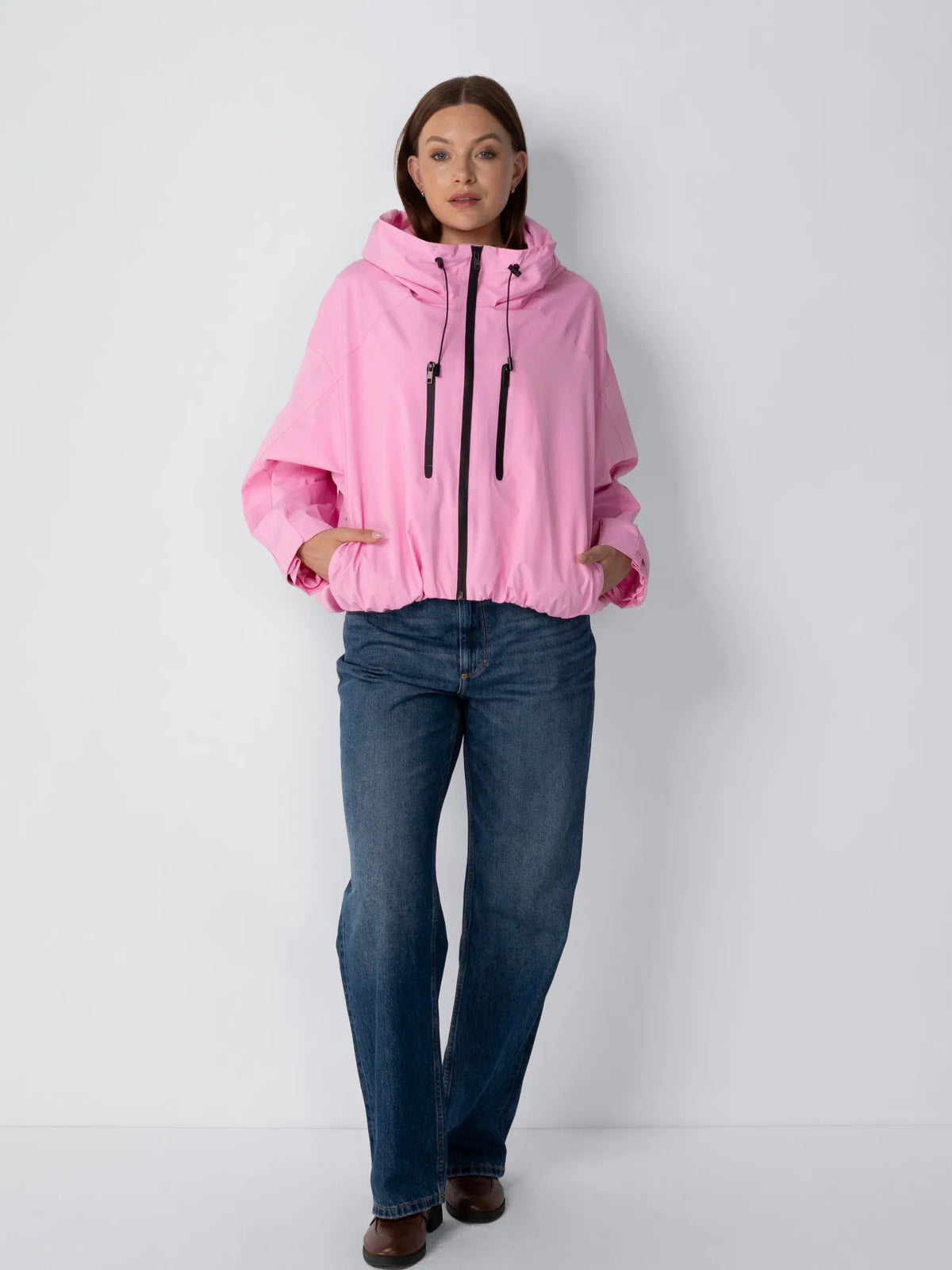 STM-TEX™ korte oversized regenjas, één maat - Stay Puffit